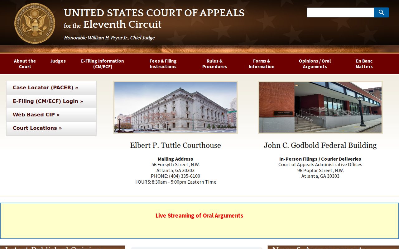 Baldwin County case search Eleventh Circuit court