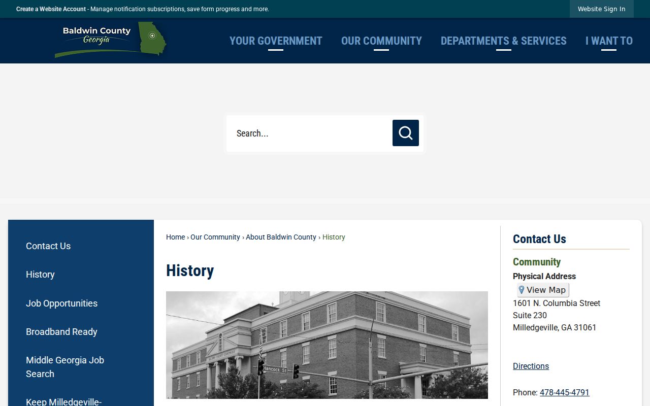Baldwin County court docket courthouse history